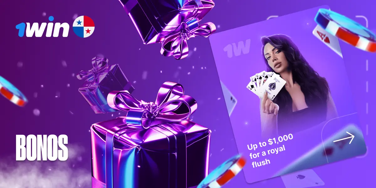 Bonos disponibles para jugadores Promociones activas en 1win Panamá